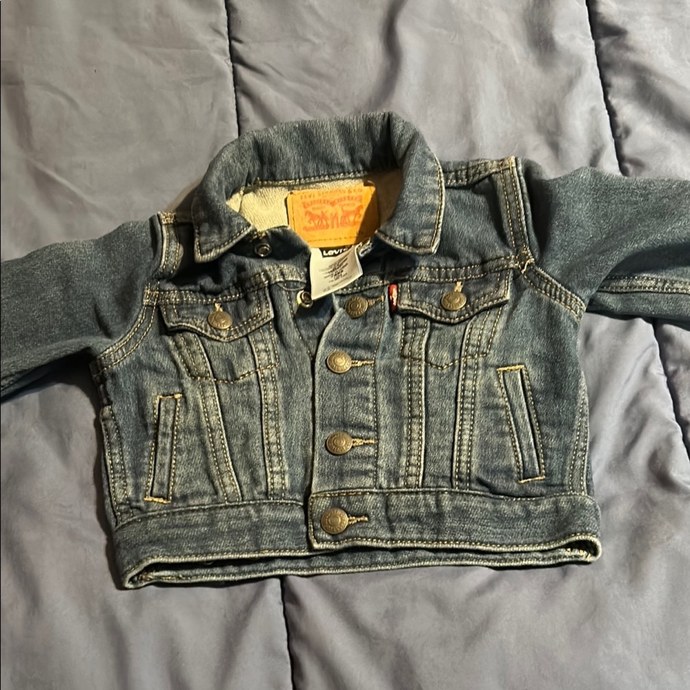 Levi's Blue Jean Jacket Classic Denim Style